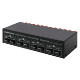 2-in 4-out Power Amplifier Speaker Switcher Splitter Comparator 300W Per Channel Without Loss Of Sound Quality, B048